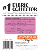 Load image into Gallery viewer, The #1 Fabric Collector Pattern
