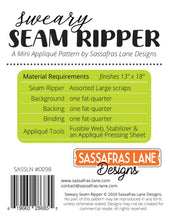 Load image into Gallery viewer, Sweary Seam Ripper Pattern
