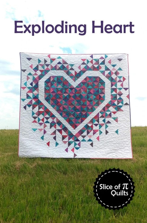 Exploding Heart – Fox and Frog Quilt Shoppe