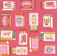 Pink Pony Club - A Perfect Match - Rose - 1/2yd