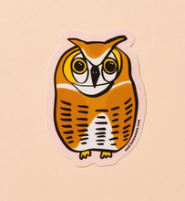 Load image into Gallery viewer, Sticker - Grumpy Owl
