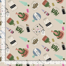 Load image into Gallery viewer, Love At First Bite - Hocus Pocus - Bone - 1/2yd
