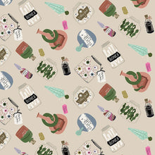 Load image into Gallery viewer, Love At First Bite - Hocus Pocus - Bone - 1/2yd
