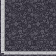 Load image into Gallery viewer, Love At First Bite - No Brainer - Raven - 1/2yd

