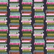 Love At First Bite - Trick Or Read - Raven - 1/2yd