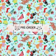 Load image into Gallery viewer, Jingle All The Way - Jingle All The Way - Aqua - 1/2yd - PREORDER - JULY 2026
