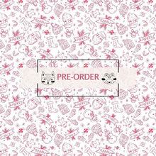 Load image into Gallery viewer, Jingle All The Way - Holly Jolly - White - 1/2yd - PREORDER - JULY 2026
