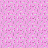 Mixtape - Bolt - Pink - 1/2yd