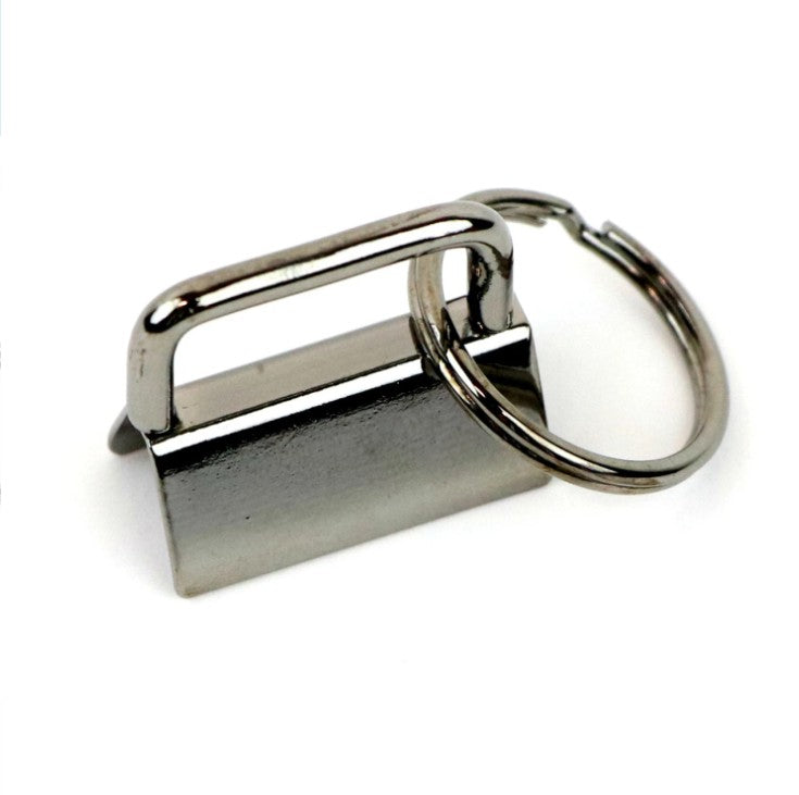 Key Fob Hardware - 1in - Gunmetal – Fox and Frog Quilt Shoppe