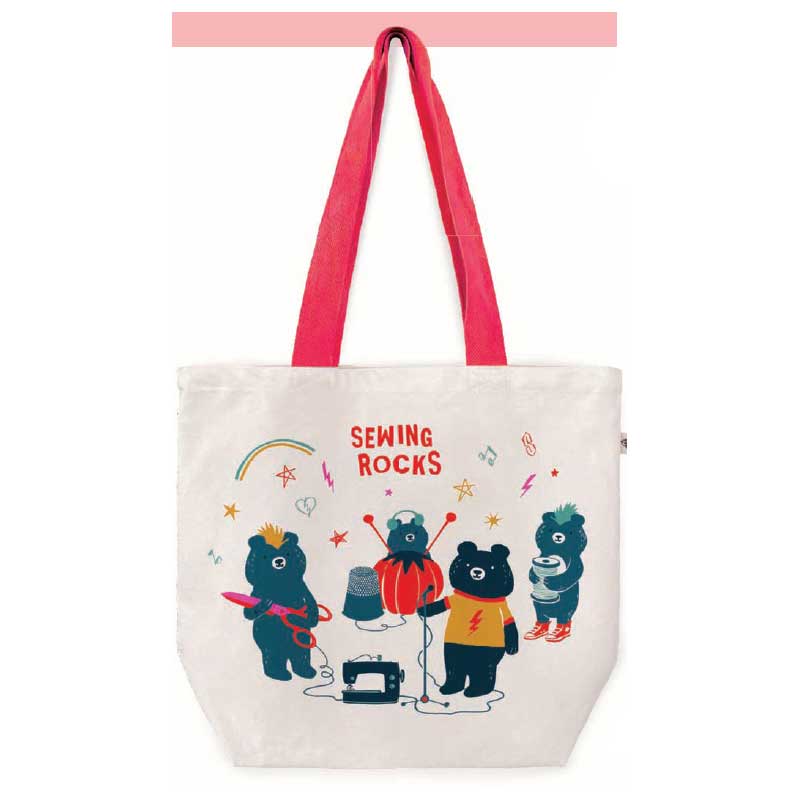 The Band Tote Bag - Sewing Rocks