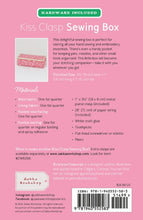 Load image into Gallery viewer, Kiss Clasp Sewing Box Kit
