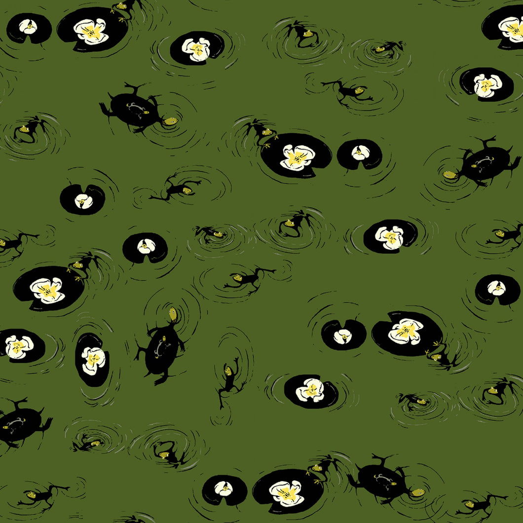 West Hill - Olive Lily Pad (52876-10)