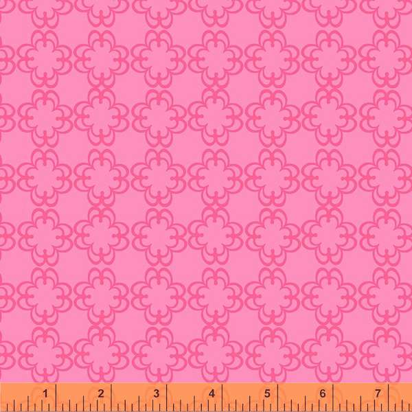Darling - Floral Grid Pink (53034-6)
