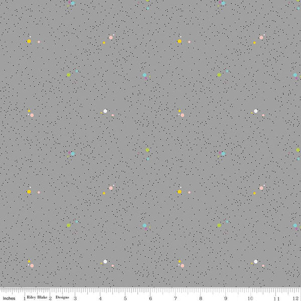 Colour Wall - Dots Gray (C11592-GRAY)