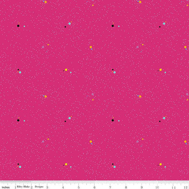 Colour Wall - Dots Hot Pink (C11592-HOTPINK)