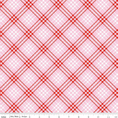 Christmas Joy - Plaid Pink (C12253-PINK)