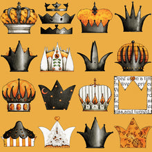 Load image into Gallery viewer, Queen of We&#39;en - Crowns Orange
