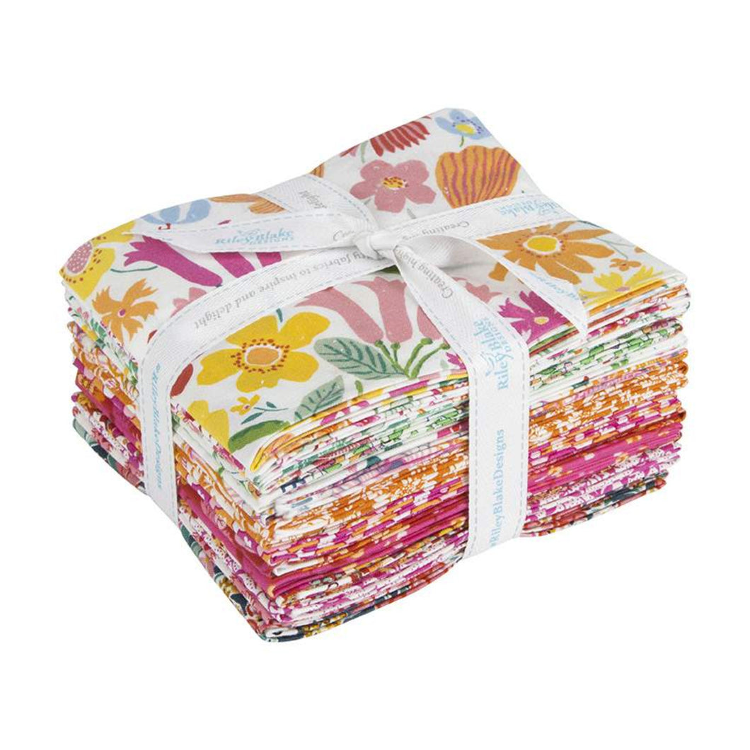 The Artist's Home Collection Painted Sunset Fat Quarter Bundle