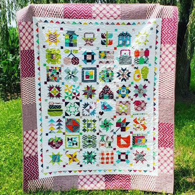 Farm Girl Vintage Quilt - Throw-Size by Claire Wofford
