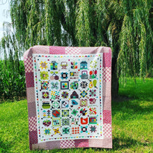 Load image into Gallery viewer, Farm Girl Vintage Quilt - Throw-Size by Claire Wofford
