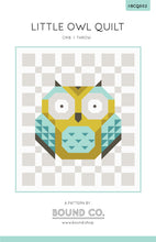 Load image into Gallery viewer, Little Owl Quilt Pattern by Bound Co
