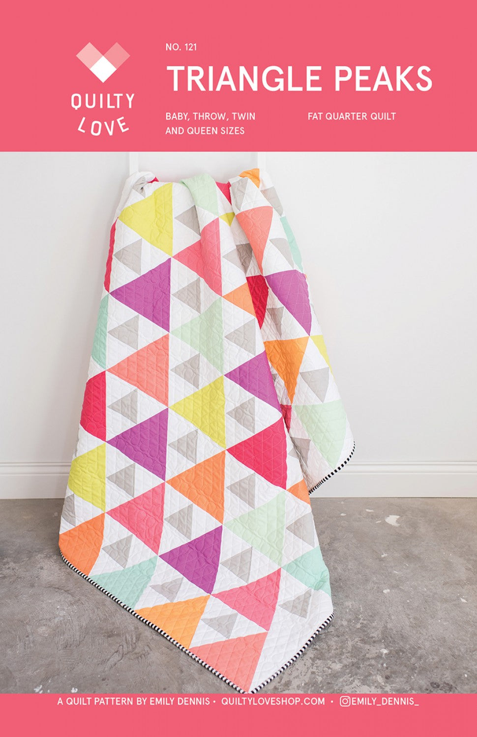 Triangle Peaks by Quilty Love QLP121