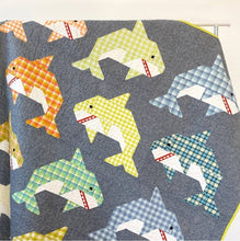 Load image into Gallery viewer, Social Sharks Quilt Kit
