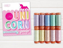 Load image into Gallery viewer, Tula Pink Unicorn Poop Thread Set (TP50UP10)
