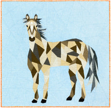 Load image into Gallery viewer, The Unicorn &amp; Horse Abstractions Quilt by Violet Craft
