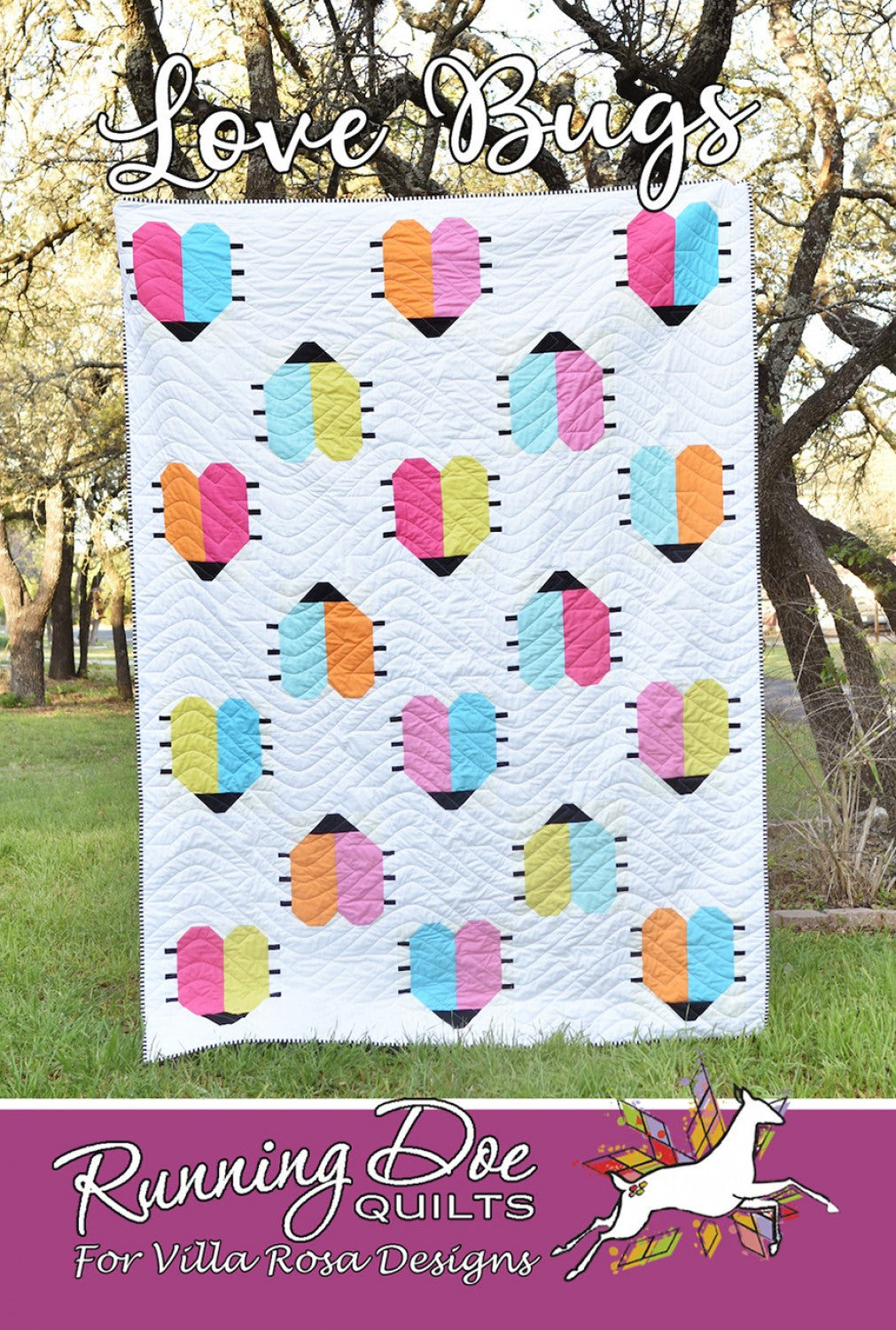 Love Bugs by Running Doe Quilts for Villa Rosa Designs