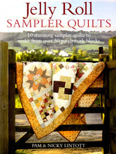 Load image into Gallery viewer, Jelly Roll Sampler Quilts by Pam &amp; Nicky Lintott
