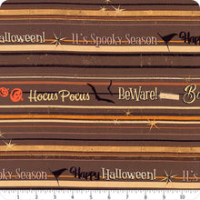 Load image into Gallery viewer, Retro Halloween Dark Taupe Spooky Stripes (Y3247-63)
