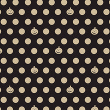 Load image into Gallery viewer, Retro Hallween Black Pumpkin Dots (Y3249-3)
