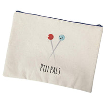 Load image into Gallery viewer, Punny Small Canvas Zipper Bag
